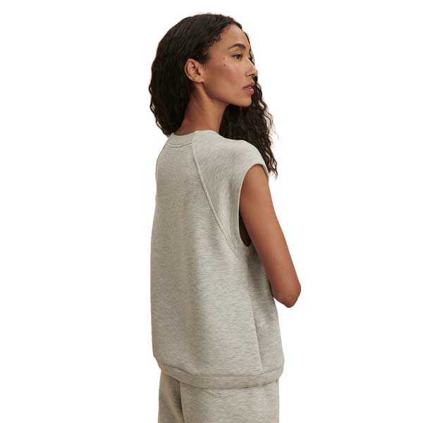 Women's Salome Raglan Tee - Light Grey Marl