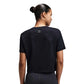 Women's MicroMesh Cropped Tee - Black
