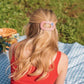 Flat Round Hair Clip Medium - Blueberry Farms