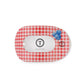 Flat Round Hair Clip Medium - Blueberry Farms