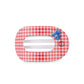 Flat Round Hair Clip Medium - Blueberry Farms