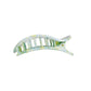 Flat Round Hair Clip Medium - By the Sea Shore