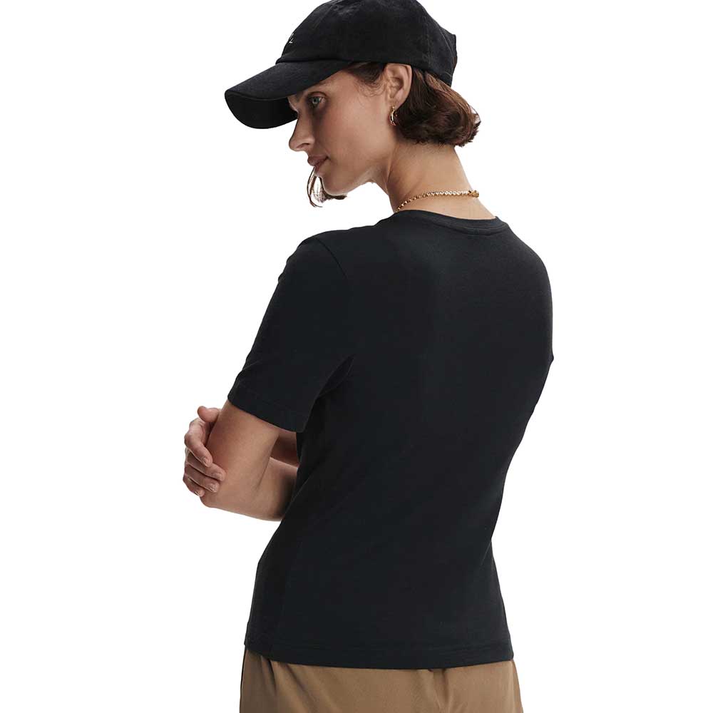 W Regina Fitted Tee - Black