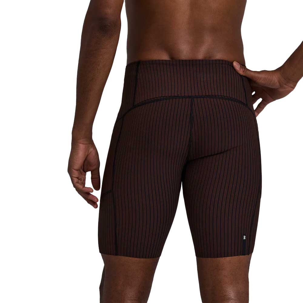 Men's The Re Engineered Half Tight Variegated Stripe Cadence - Cacao/Bandit Black