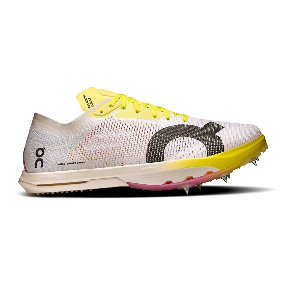 Women's Cloudspike Amplius 2 Track Spike - White/Raspberry - Regular (B)