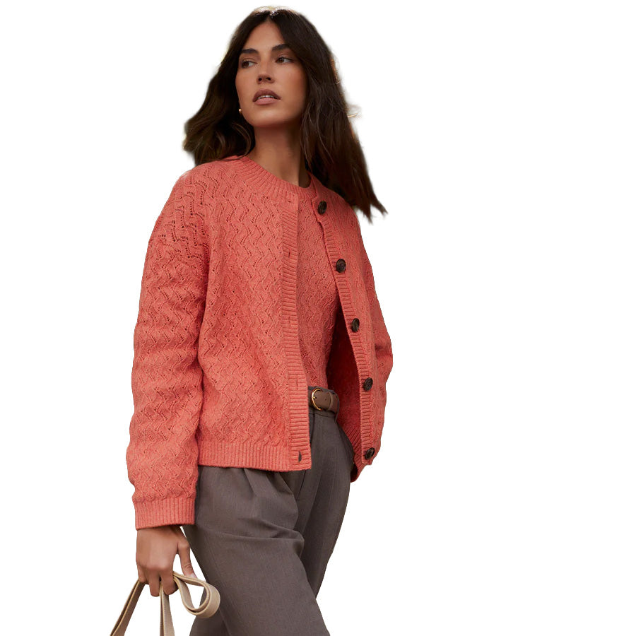 Women's Hossler Knit Cardigan - Apricot Brandy
