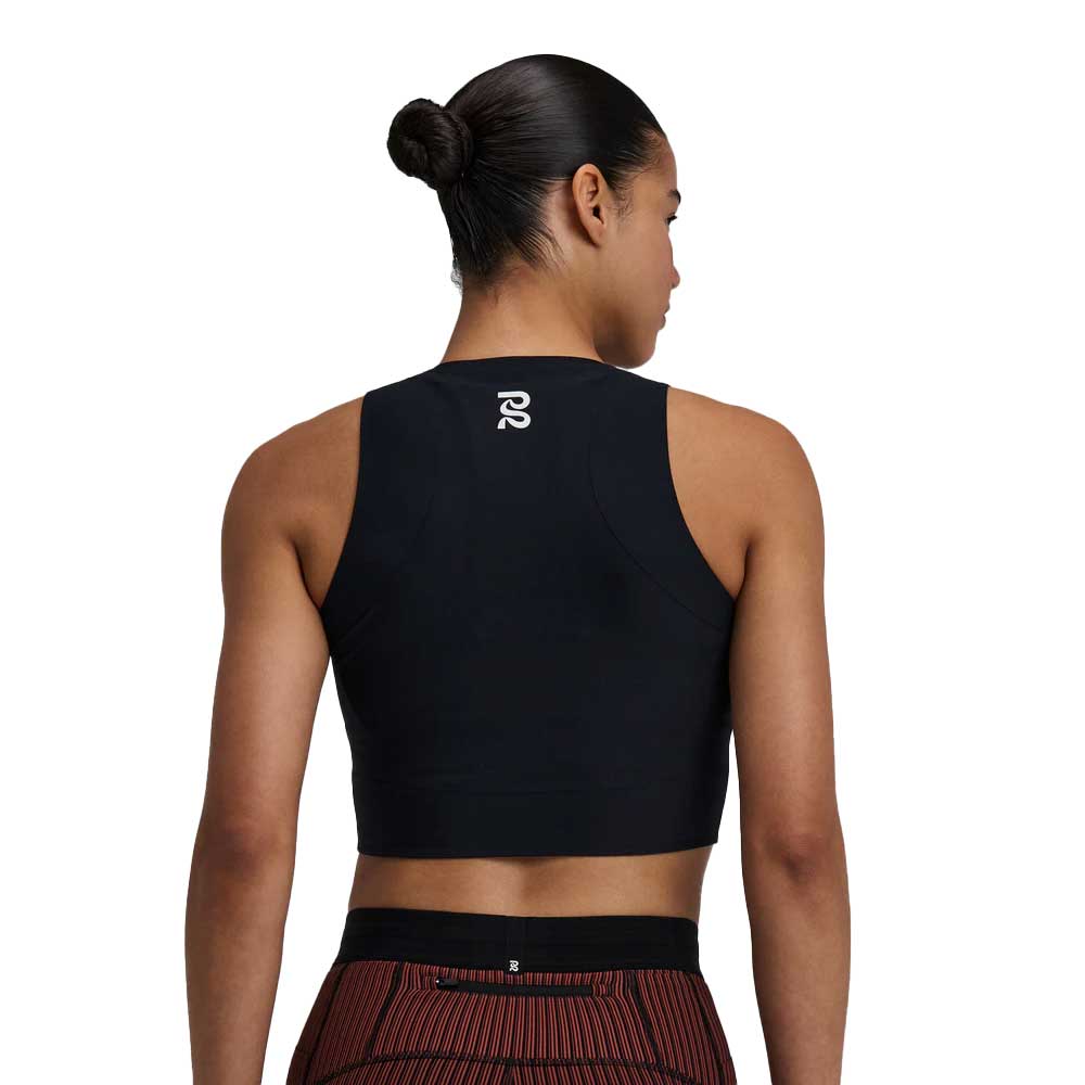 Women's Soft Compression Zip Top - Bandit Black