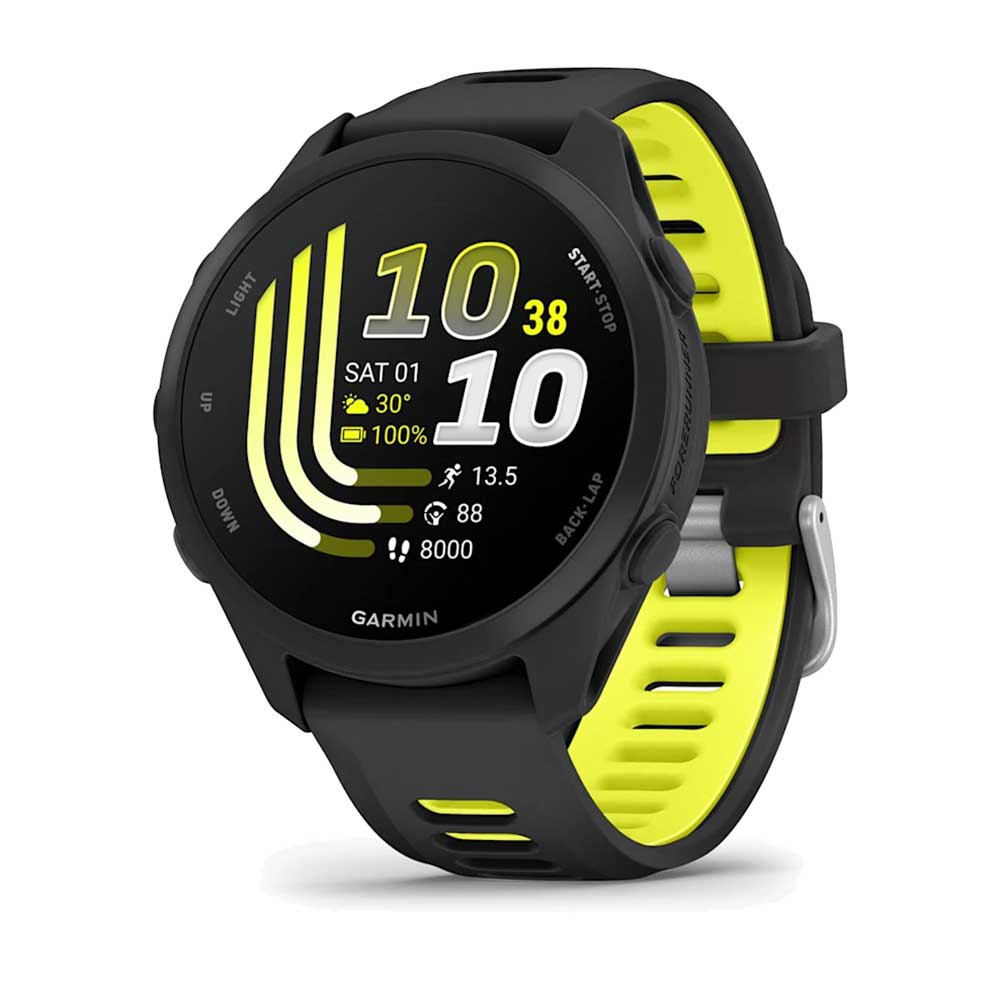 Forerunner 170 Music - Black/Amp Yellow