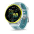 Amp Yellow Aluminum with Translucent Whitestone/Turquoise Band