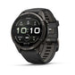 fenix 9 Pro, 47mm - Titanium with Graphite/Black Silicone Band