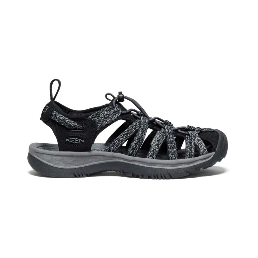 Women's Whisper Sandal - Black/Steel Grey - Regular (B)
