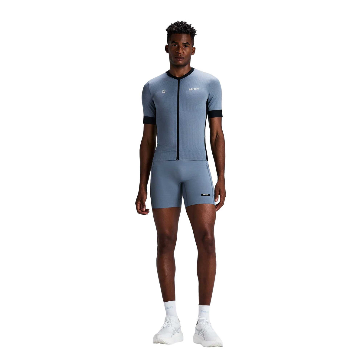 Men's Gridlock Next Gen 7 Pocket Quarter Tights - Steel Horizon