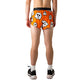 Men's Ghosts 2" Split Short - Orange Ghosts
