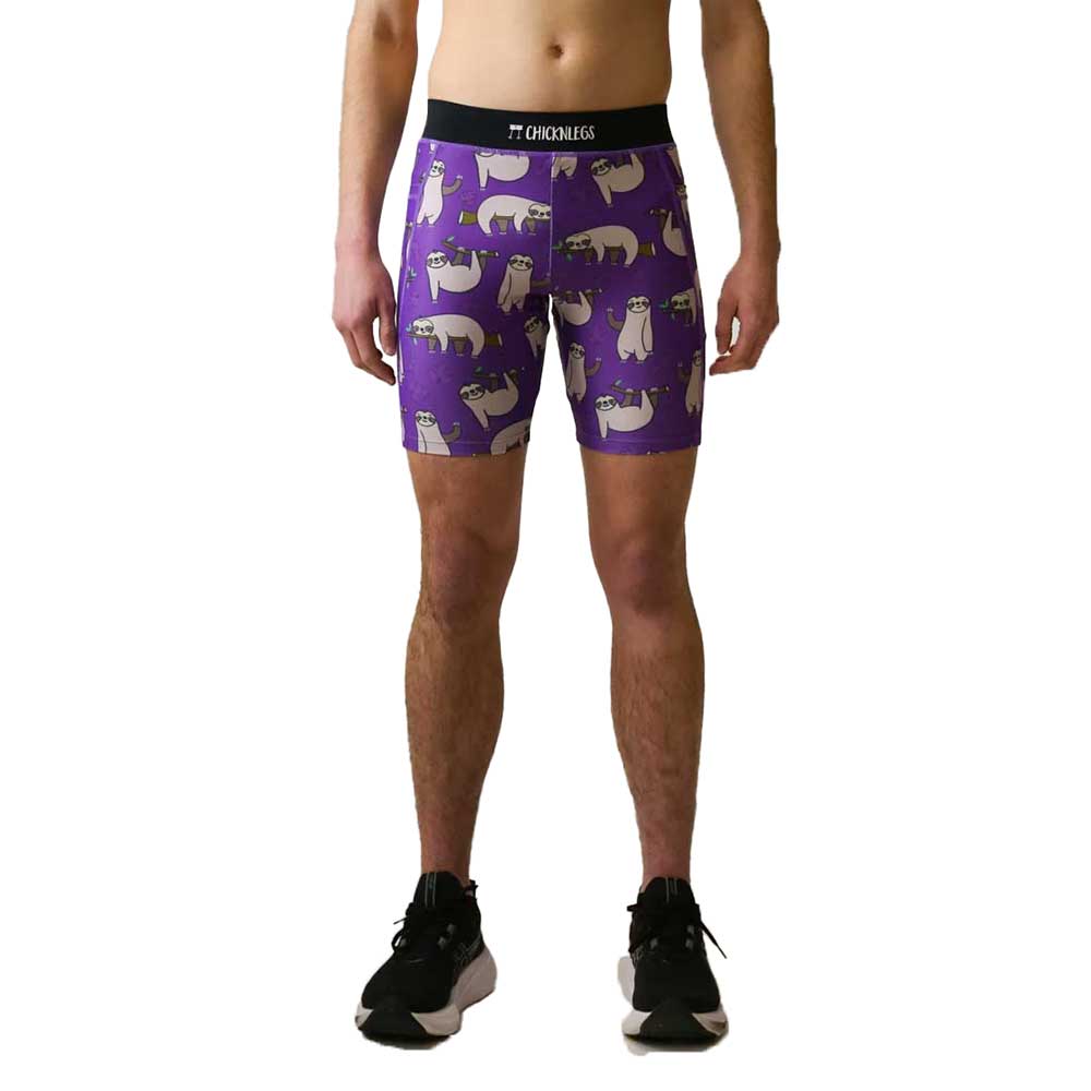 M Sloths 8" Half Tights - Sloths