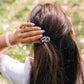 Hair Ties Small 3-Pack - Coconut White