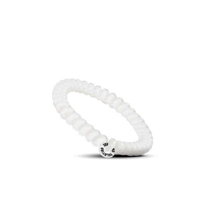 Hair Ties Small 3-Pack - Coconut White