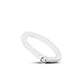 Hair Ties Small 3-Pack - Coconut White