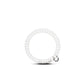 Hair Ties Small 3-Pack - Coconut White