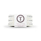 Hair Ties Large 3-Pack - Crystal Clear