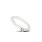 Hair Ties Small 3-Pack - Crystal Clear
