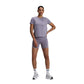 Women's Micromesh Short Sleeve Relaxed Tee - Violet Fog