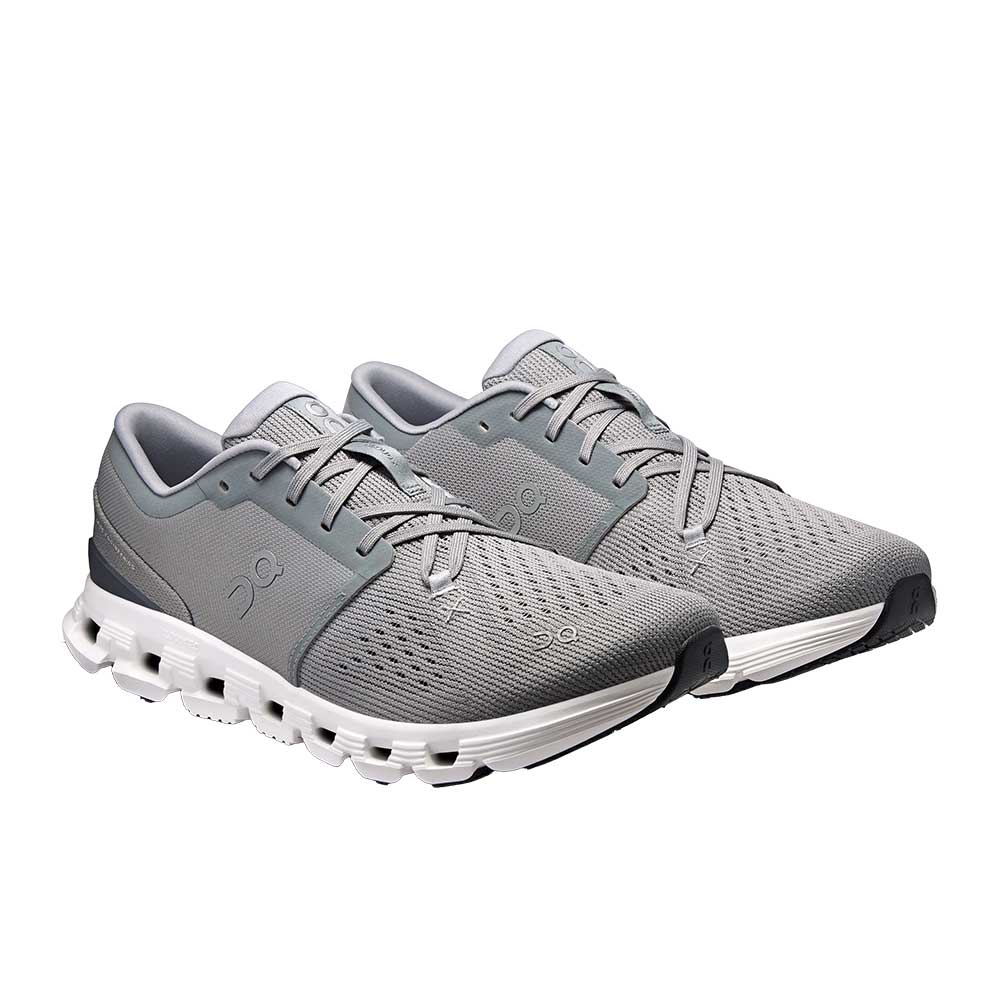 Men's Cloud X 4 Running Shoe - Alloy/Ivory - Regular (D)