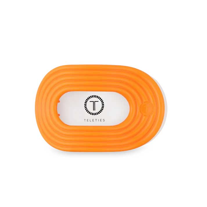 Flat Round Hair Clip Medium - Day Rave