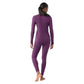 Women's Classic Thermal Merino Base Layer 1/4 Zip - Purple Iris Heather