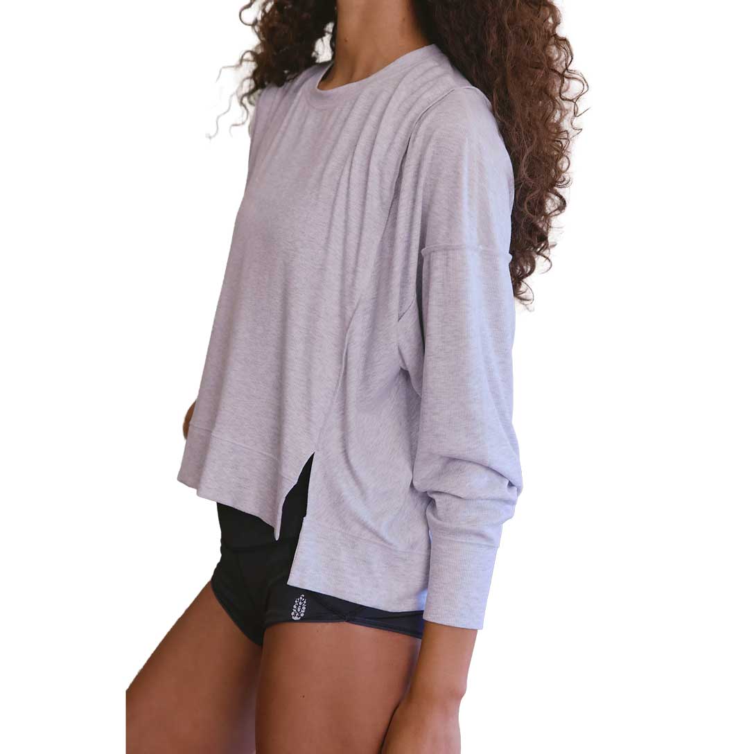 Women's All My Love Long Sleeve - Heather Grey