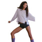 Women's All My Love Long Sleeve - Heather Grey