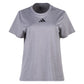 Women's Short Sleeve Pregame BOS Tee - Medium Grey Heather/Black