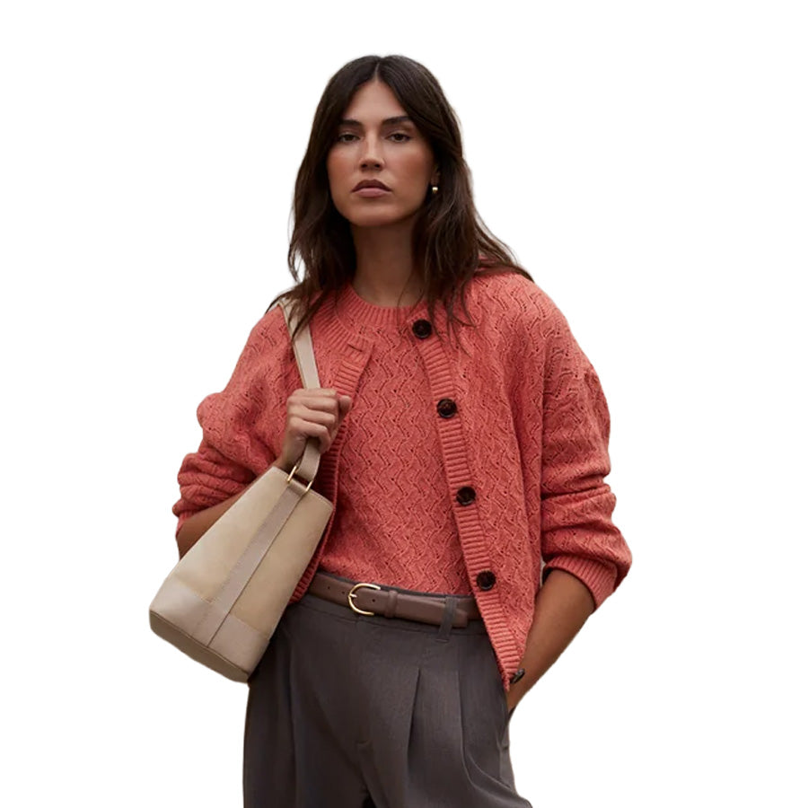 Women's Hossler Knit Cardigan - Apricot Brandy