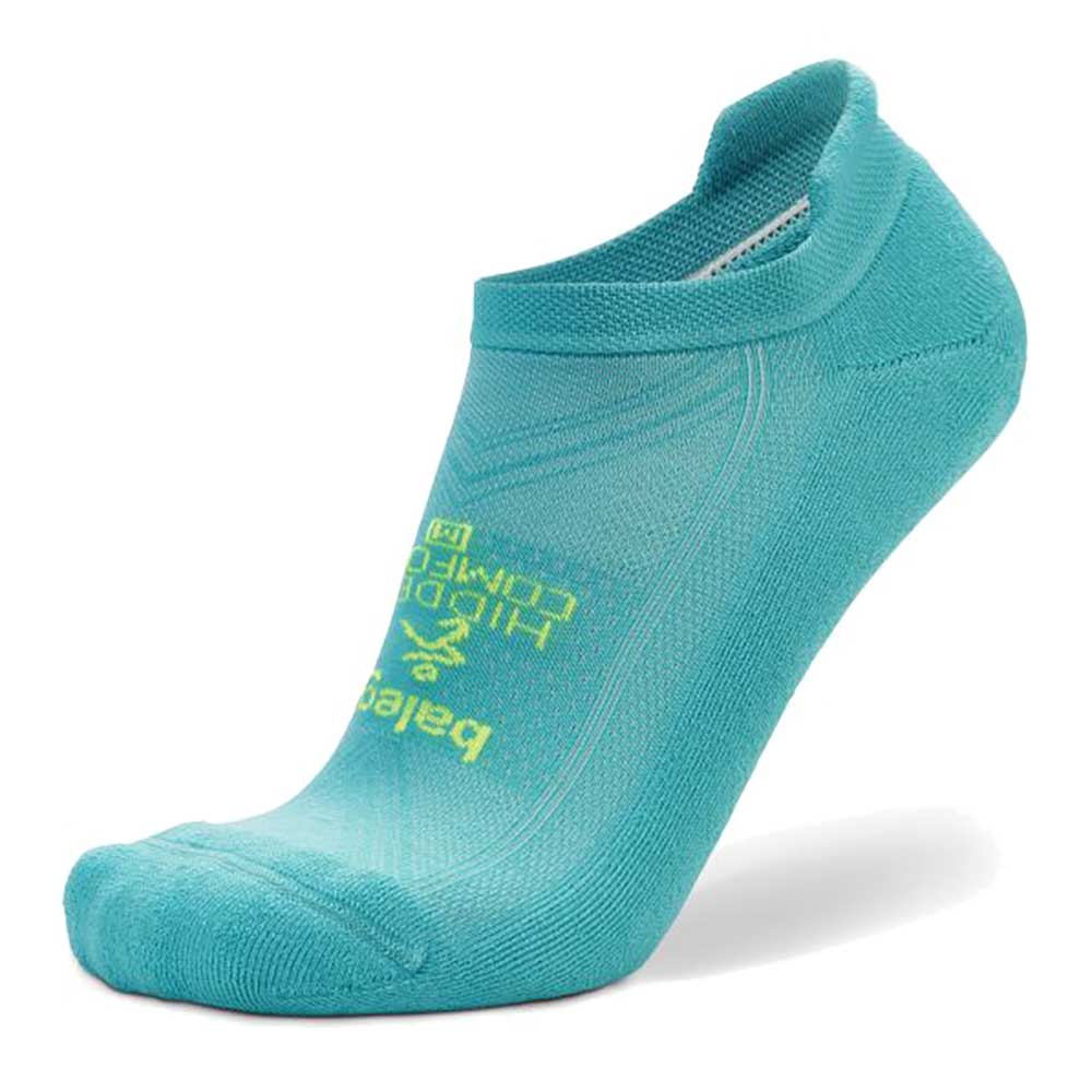 Hidden Comfort No Show Tab - Neon Aqua