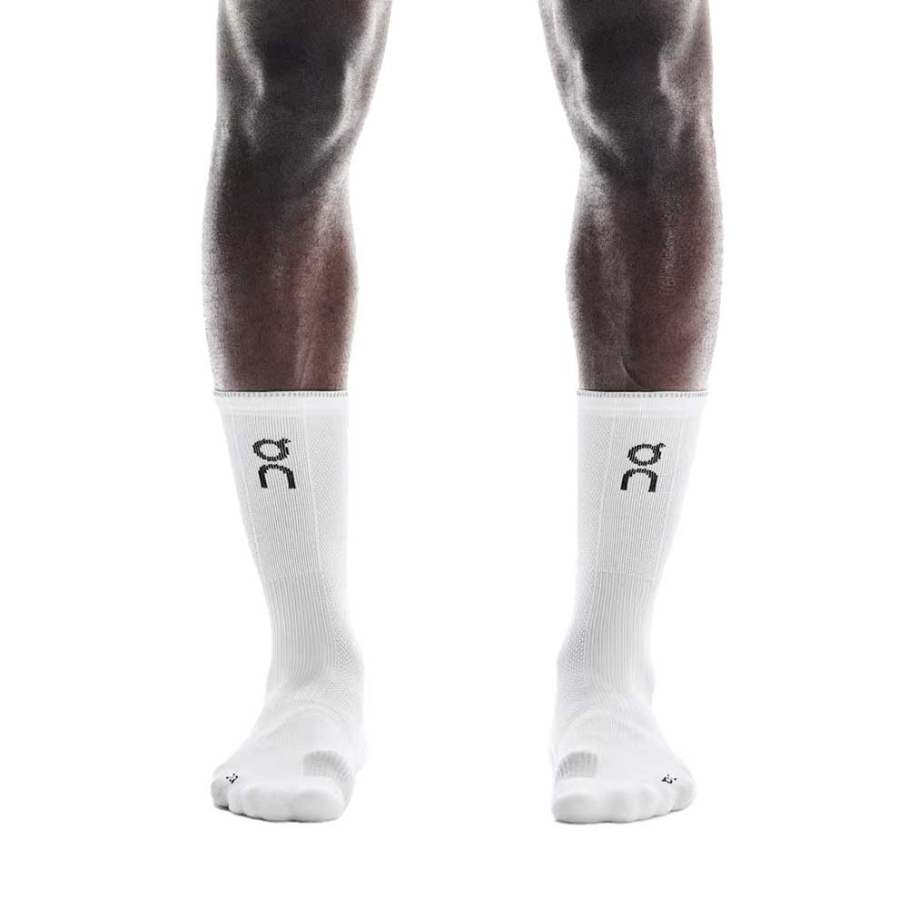 Performance Run Sock High - White/Glacier