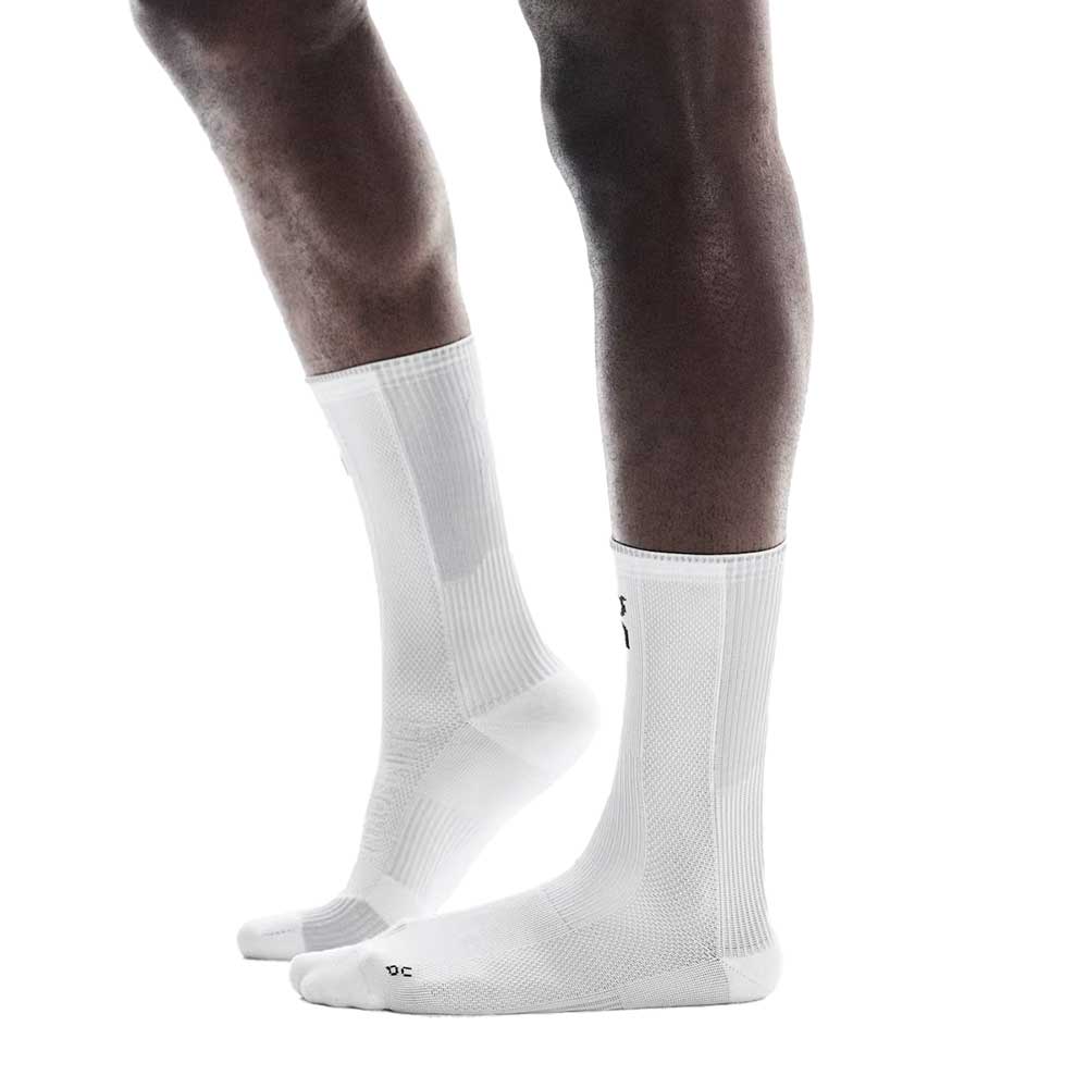 Performance Run Sock High - White/Glacier