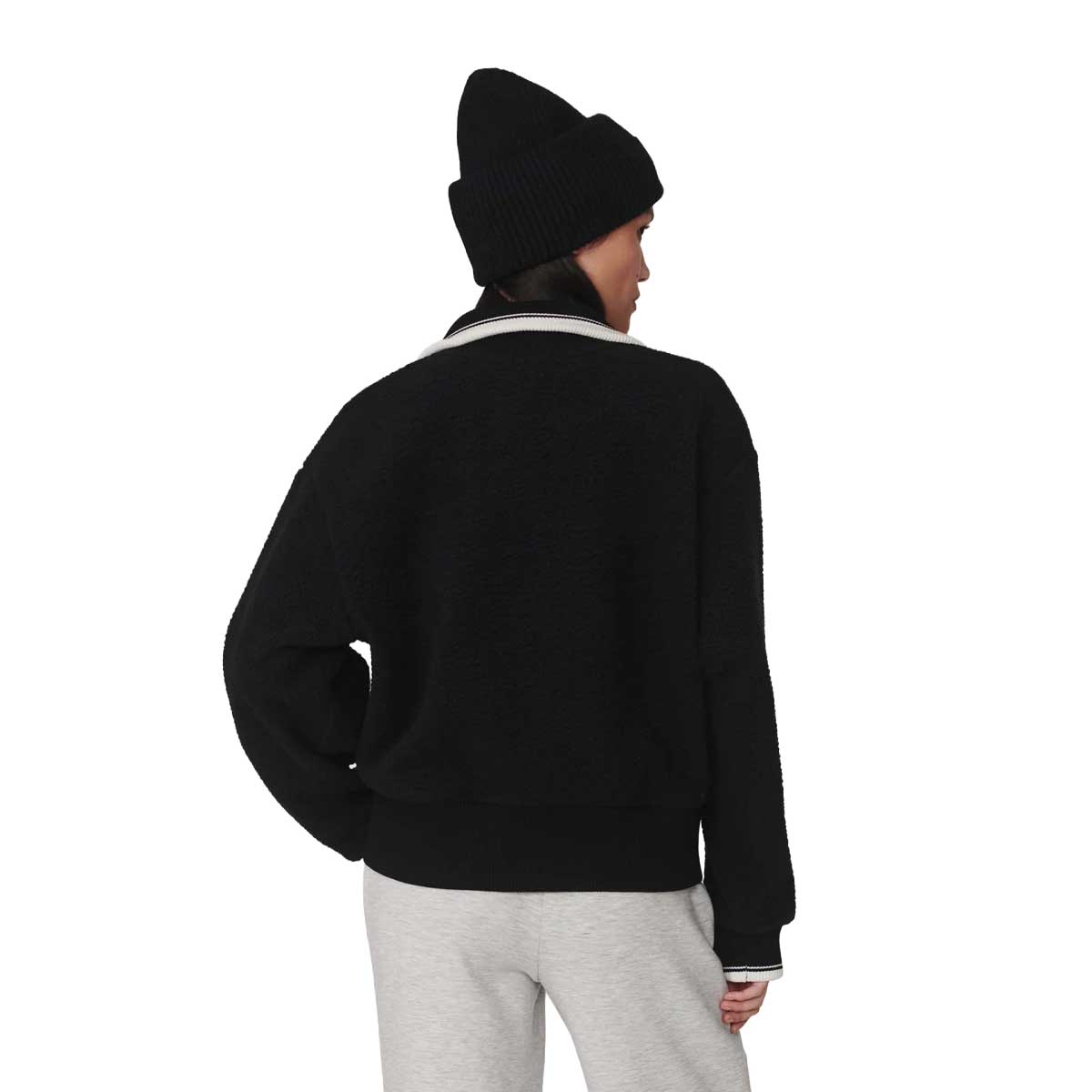 Women's Anika 1/2 Zip Fleece - Black