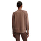 Women's Zosia Crew Neck Midlayer - Coffee Quartz