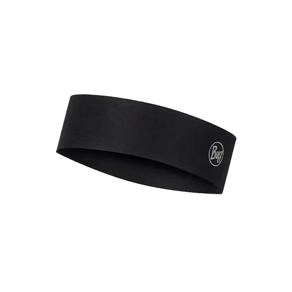 CoolNet UV Slim Headband - Solid Black