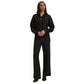 Women's Lucine Button Front Sweat - Black