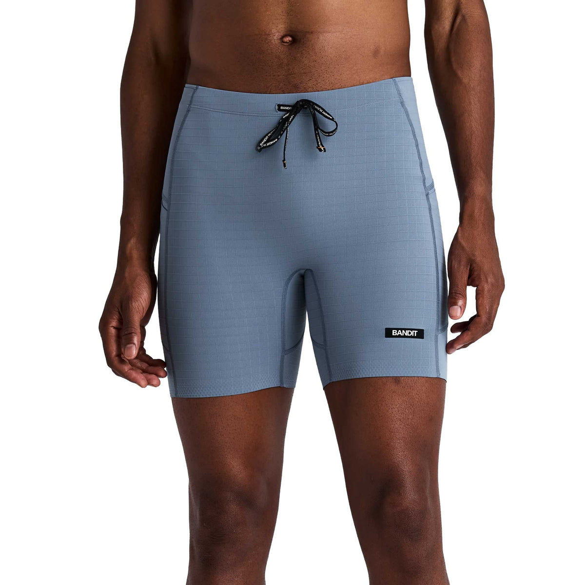 Men's Gridlock Next Gen 7 Pocket Quarter Tights - Steel Horizon
