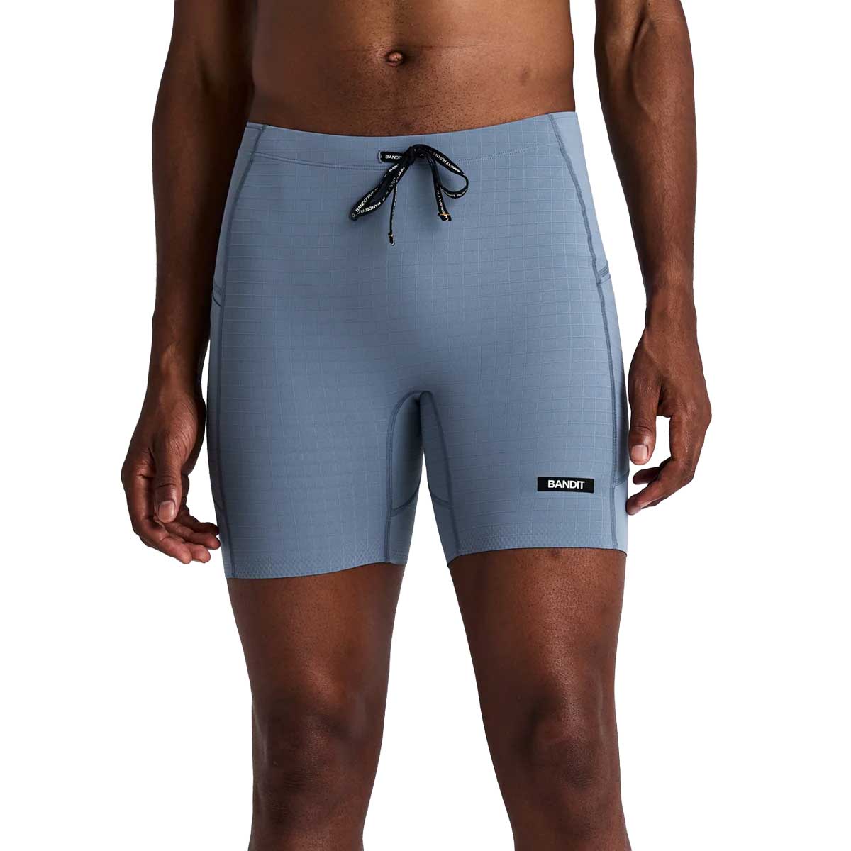 Men's Gridlock Next Gen 7 Pocket Quarter Tights - Steel Horizon