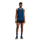 Men's CoolGrid™ Training Singlet - Thick Thin Line Bauhaus Blue