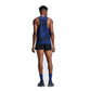 Men's CoolGrid™ Training Singlet - Thick Thin Line Bauhaus Blue