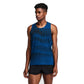Men's CoolGrid™ Training Singlet - Thick Thin Line Bauhaus Blue