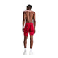 Men's Striped Cadence 1/2 Tights - Oxide Red