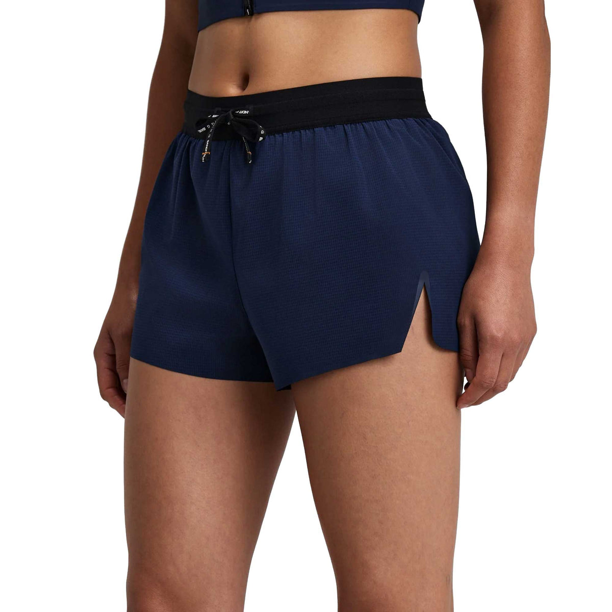 Women's Racing Coolgrid Split Short - New York Navy