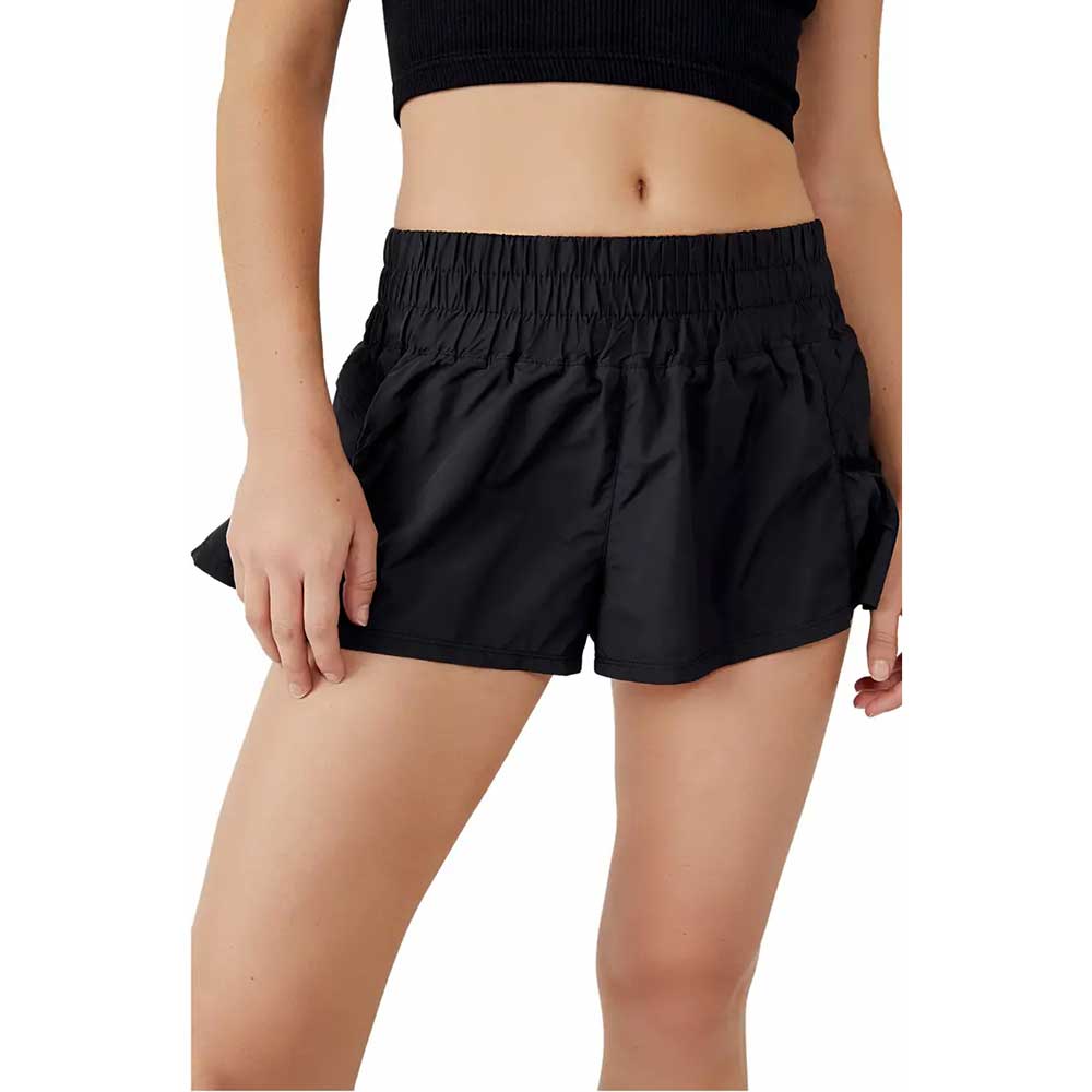 Women's Get Your Flirt On Shorts - Black