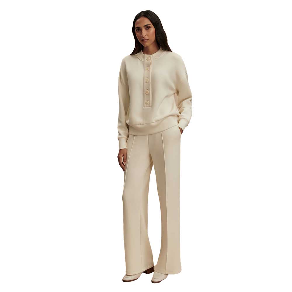Women's Reena Button Front Sweat - Pristine