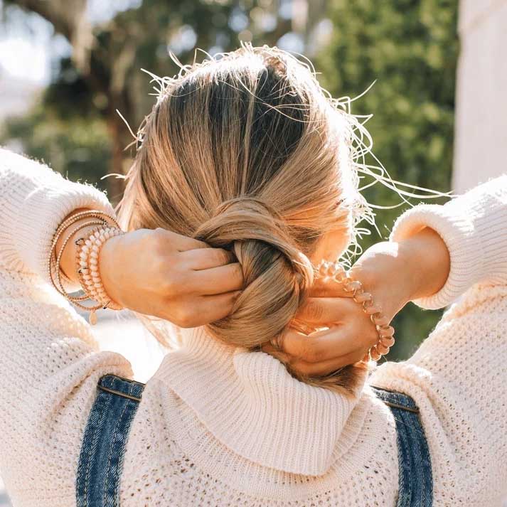 Hair Ties Large 3-Pack - For the Love of Nudes