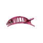 Flat Round Hair Clip Medium - Garden Glam
